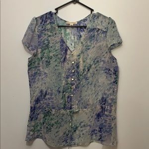 Pastel watercolor design shirt